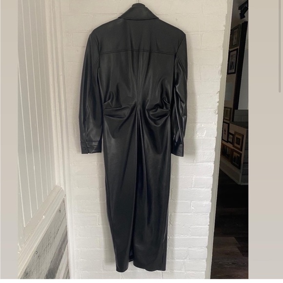 ZARA faux leather dress - Picture 3 of 5